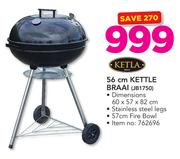 Ketla 56cm Kettle Braai JB1750