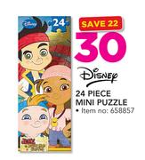 Disney 24 Piece Mini Puzzle