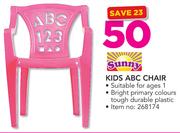 Sunny Kids ABC Chair