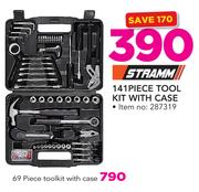 Stramm 69 Piece Tool Kit With Case