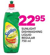 Sunlight Dishwashing Liquid Regular-750ml