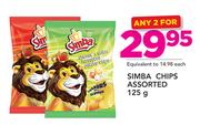 Simba Chips Assorted-2 x 125g