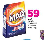 Maq Hand Washing Powder Bag-3Kg