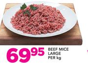Beef Mice Large-Per Kg