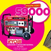 Ryobi Gerador 7.5KVA COM Bateria-RG 7900K