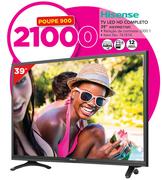 Hisense TV LED HD Completo 39" HX39N2176F