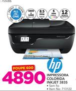 HP Impressora Colorida Inkjet 3835