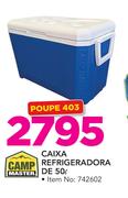 Camp Master 50Ltr Caixa Refrigeradora de 
