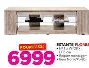 Estante Flores 41x139x35cm