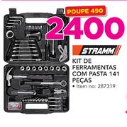 Stramm Kit De Ferramentas Com Pasta 141 Peças