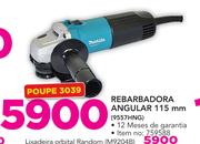 Makita Rebarbadora Angular 115mm 9557HNG