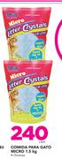 Comida Para Gato Micro-1.5Kg Cada