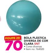 Bola Plástica Diversa De Côr Clara SNT