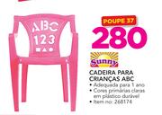 Sunny Cadeira Para Criancas ABC