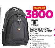 Tosca Pasta De Costas Preta Para Laptop L772-50B