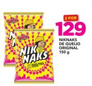 Nik Naks de Queijo Original-2 x 150g