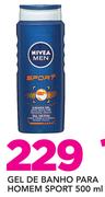 Nivea Men Gel De Banho Para Homen Sport-500ml