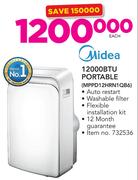 Midea 12000BTU Portable MPPD12HRN1QB6