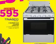 Nasco 4 Burner Gas Cooker 20BME61007