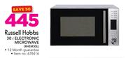 Russell Hobbs 30Ltr Electronic Microwave RHEM30L