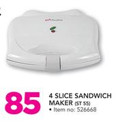 Binatone 4 Slice Sandwich Maker ST 55
