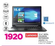 Lenovo 15.6" Intel Celeron Notebook IDEAPAD 110