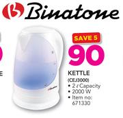 Binatone 2Ltr Kettle CEJ3000