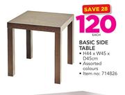 Basic Side Table