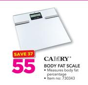 Camry Body Fat Scale
