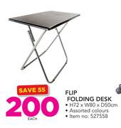 Flip Folding Desk