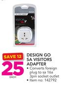 Design Go SA Visitors Adapter