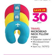 Travel Microbead Neck Pillow-Each