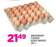 Meannan Foods Eggs Mixed 30's