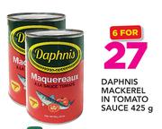 Daphnis Mackerel In Tomato Sauce-6X425gm