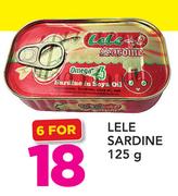 Lele Sardine-6X125gm