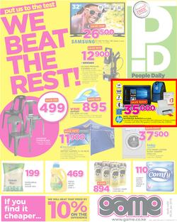 Game Kenya : We Beat The Rest (18 Jan - 24 Jan 2018), page 1