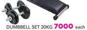 Trojan Dumbbell Set-20Kg Each