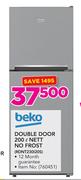Beko 200Ltr Double Door No Frost Fridge RDNT230I20S