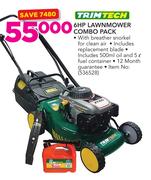 Trimtech 6HP Lawnmower Combo Pack