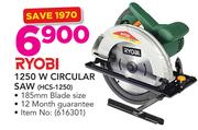Ryobi 1250W Circular Saw HCS-1250