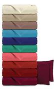 Casa Flat Sheet King With 2 Pillowcases-Each