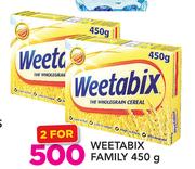 Weetabix Family-2X450gm