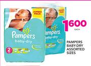 Pampers Baby-Dry Assorted Size-Each