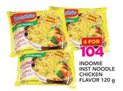 Indomie Inst Noodle Chicken Flavour-4X120gm
