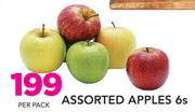 Assorted Apples-6's