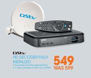 DSTV HD Decoder Fully Installed