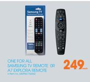 One For All Samsung TV Remote Or A7 Explora Remote-Each
