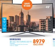 Samsung 49" Full HD Curved LED TV 49M6500