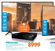 Hisense 55" UHD Smart LED TV 55N3000UW