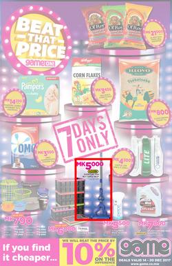 Game Malawi : Beat that Price - Groceries (14 Dec - 20 Dec 2017), page 1